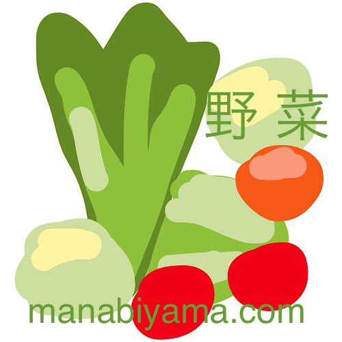 ”絵しりとり・野菜”